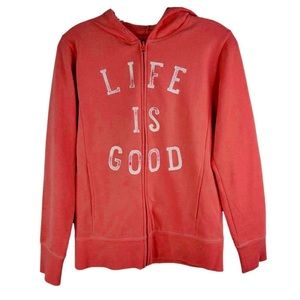 Life is Good Zip-Up Hoodie